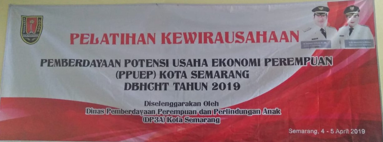 Pelatihan Kewirausahaan DP3A Kota Semarang