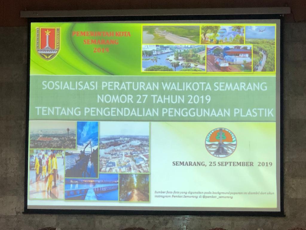 Sosialisasi Pengendalian Penggunaan Plastik Kota Semarang